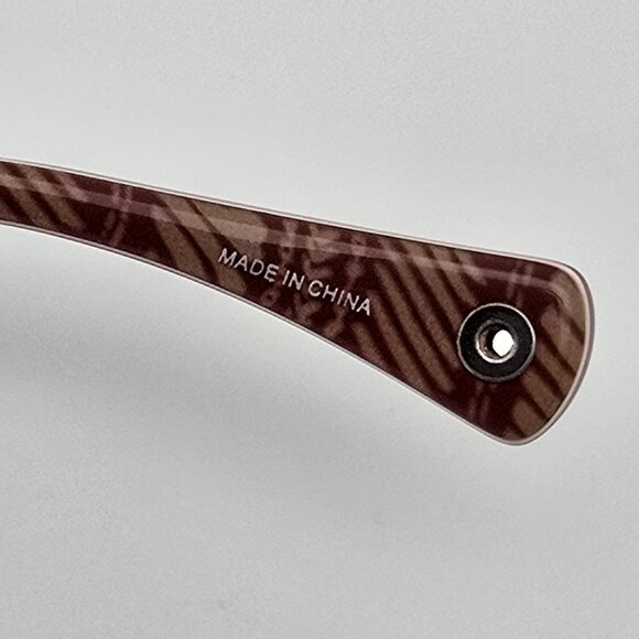 Coach HC5038 Montana 9134 Satin Burgundy Semi-Rimless Eyeglasses Frame w/ Case - Picture 10 of 16